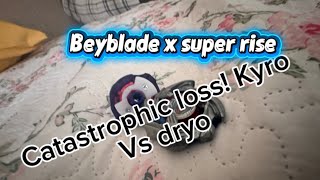 Beyblade x super rise episode four catastrophic loss kyro vs dryo!