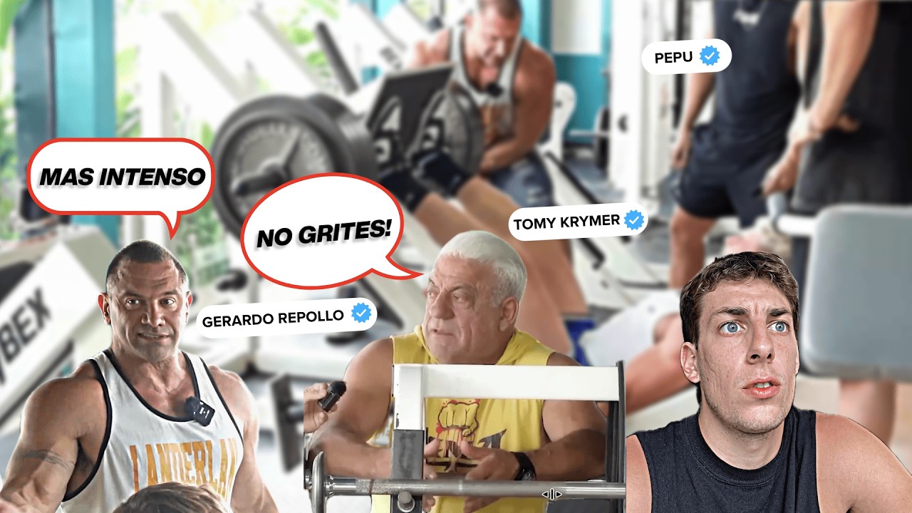 GERARDO REPOLLO ENSEÑA a ENTERNAR PIERNAS al FITNESS ARGENTINO