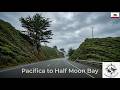 San Mateo Coast 4K | Pacifica to Half Moon Bay | Overcast Coastal Drive