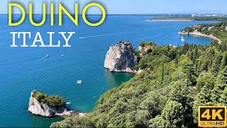 Trieste Italy - Castello Di Duino 4K Uhd