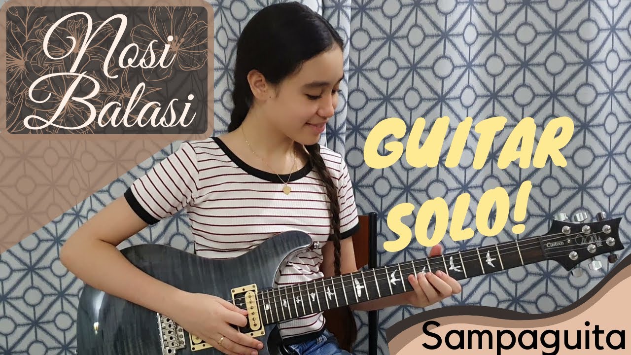 Nosi Balasi Sampaguita Guitar Solo By Ocean Crosby YouTube