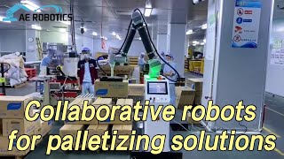 Collaborative robots for palletizing solutions
