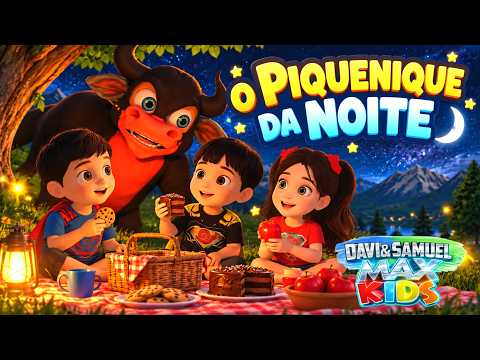 The Night Picnic 🌙🧺 | Davi e Samuel Max Kids