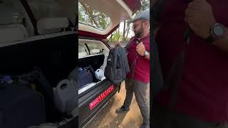 Mahindra XUV 3XO Boot Capacity Test #shorts #mahindraxuv300 #xuv3xo | @MotorBeam