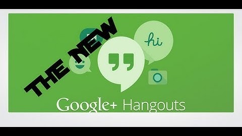 Google Hangouts iOS walkthrough and setup