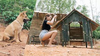 Carpenters Daughter Yumi Making Bamboo Bird Cage  Yumi Daily Life