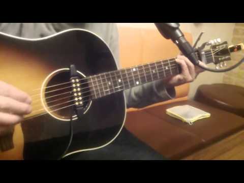 Gibson J45　夏の終わりのハーモニー　安全地帯　弾き語り