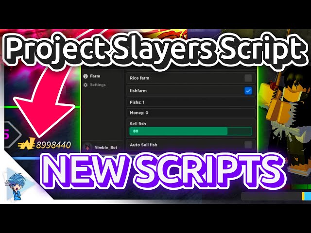 NEW* 👺Project Slayers Script 👺Auto Farm Script!