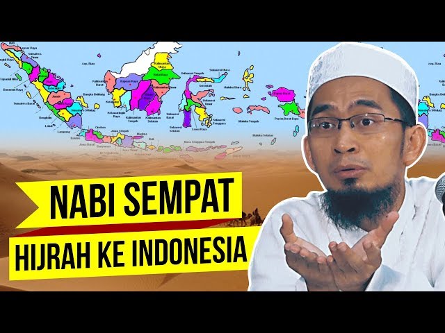 Terbongkar! Rombongan Nabi Sempat Hijrah ke Indonesia Sebelum ke Madinah? - Ustadz Adi Hidayat LC MA class=