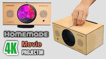 How To Make a DIY Projector || How to make Projector at Home using Magnifying Glass