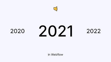 Dynamically Display the Current Year in Webflow