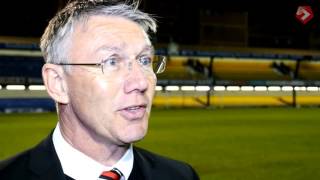 Nigel Adkins' Southend reaction
