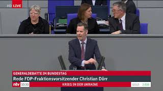 LIVE: Generaldebatte im Bundestag