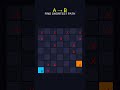 Logic Puzzle: The Shortest Path from A to B