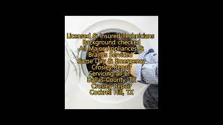 Crosley Repair Cockrell Hill, TX 972 544 9224