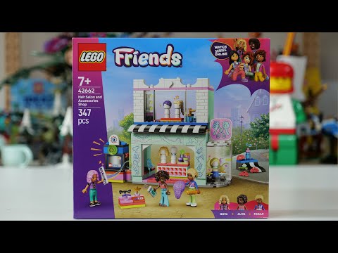 LEGO Friends 42662 Hair Salon and Accessories Store Speed Build
