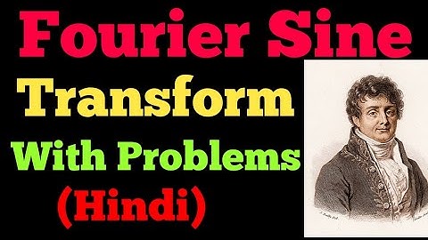 fourier sine transform (hindi)