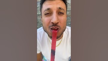 Thumbnail of Fruit Roll Up Challenge! #shorts