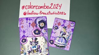 #colorcombo2024 PURPLE and DIAMOND and Freebie