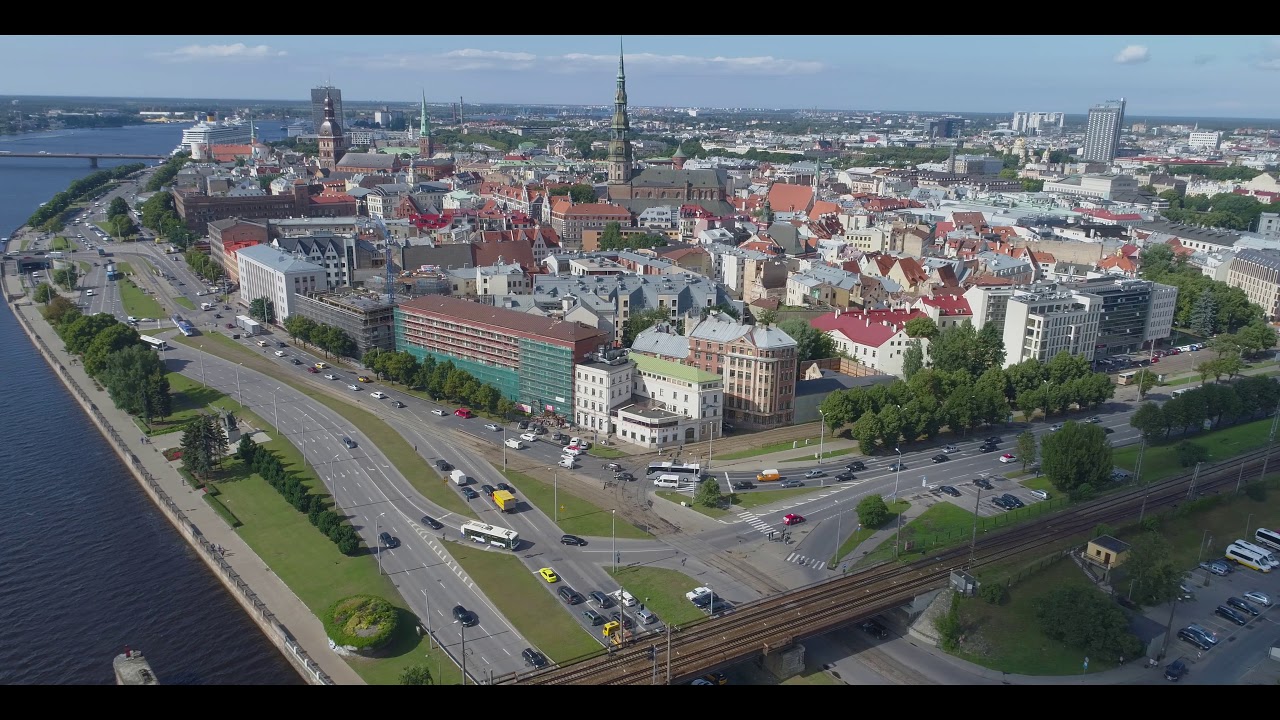 River of Time in 4K (Riga, Latvia) - YouTube