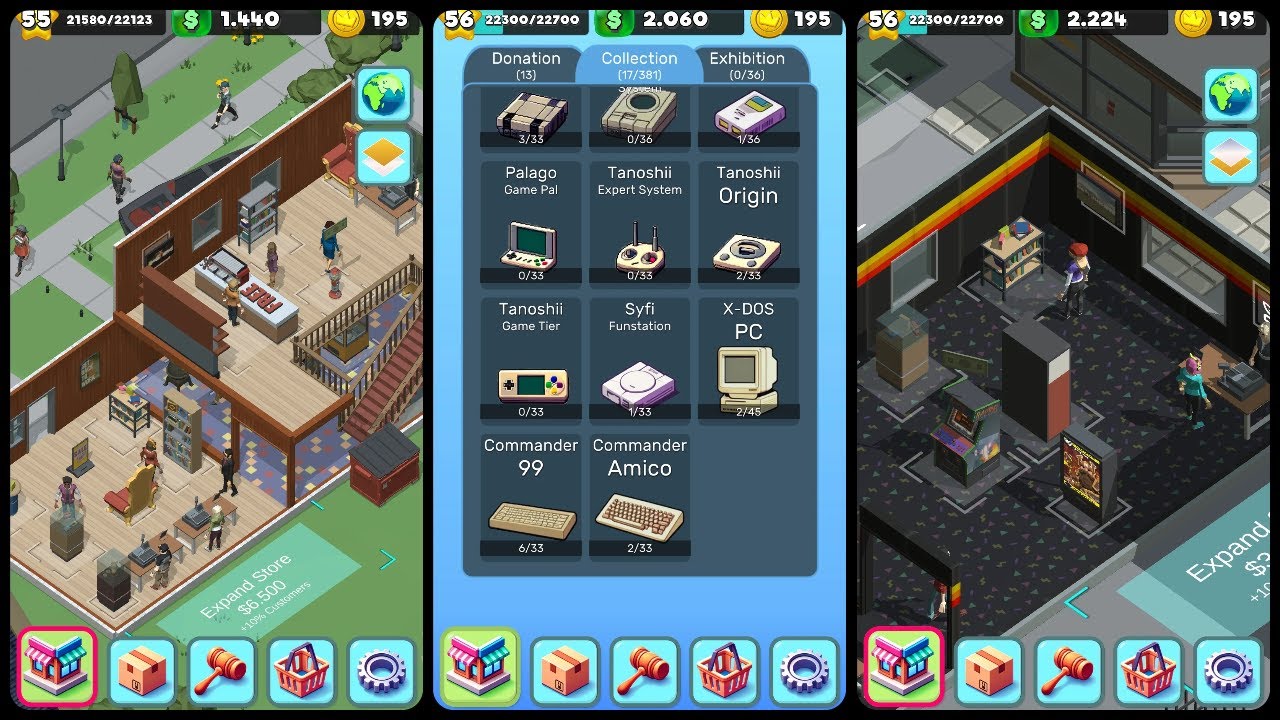 Retro Game Store Tycoon Mobile Game | Gameplay Android - YouTube