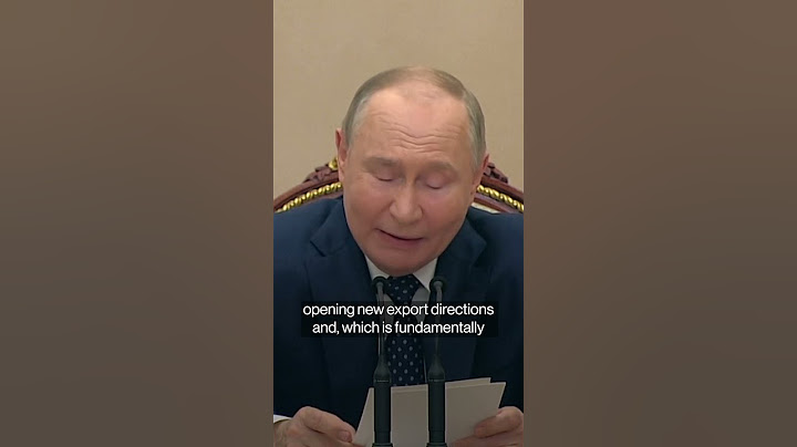 Putin Says Energy Sector Doing Well Despite Russian Sanctions