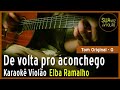 Elba ramalho  de volta pro aconchego  karaok violo