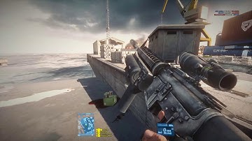 Battlefield 3 Loadout: M16A3 4x Acog+Suppressor+GP-25 Grenade Launcher