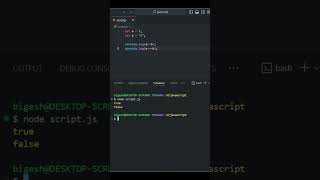 "JS Quiz: Do You Know the Difference Between == and ===? #JavaScript #JSQuiz  #LearnJavaScript"