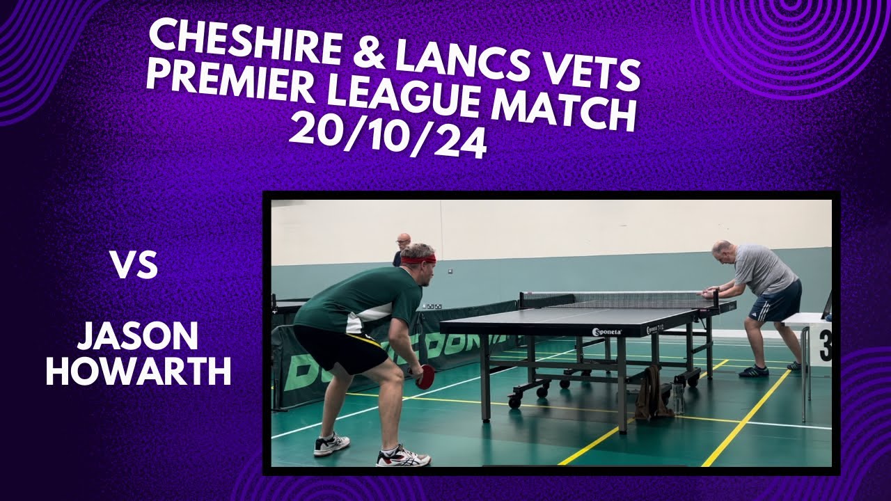 Neil Myatt vs Jason Howarth | Cheshire & Lancs Vets Premier League | 20 ...