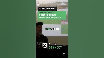 ALTIS Connect Preview: Upright Sprinting Session Breakdown