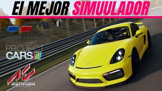 ¿Cuál es EL MEJOR SIMULADOR para EMPEZAR? | Assetto Corsa vs GT Sport vs Project CARS 3 vs Realidad