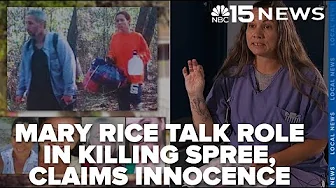 Mary Rice talks 2017 killing spree along Florida-Alabama coast, claims innocence - WPMI NBC 15 Mary Rice talks 2017 killing spree along Florida-Alabama coast, claims innocence - WPMI NBC 15