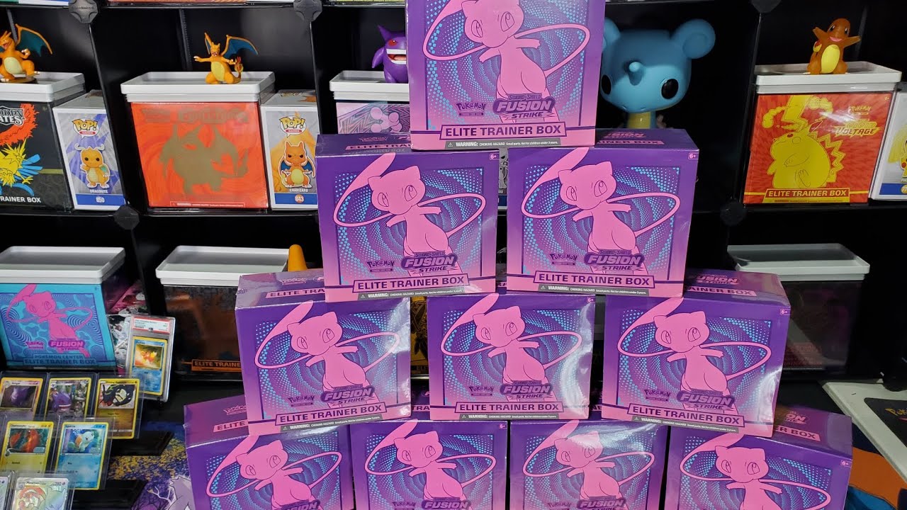 We Opened an ENTIRE SEALED CASE of Fusion Strike Elite Trainer Boxes