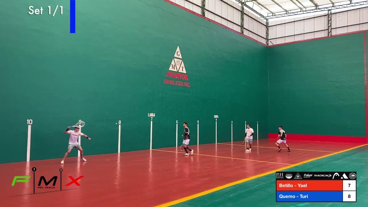 Abierto de Frontenis  Chiconcuac 2025 Berilo - Yael VS Quemo - Turi