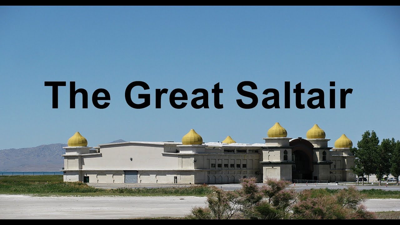 The Great Saltair Utah Phoenix Roller Coaster Salt Water Bathing