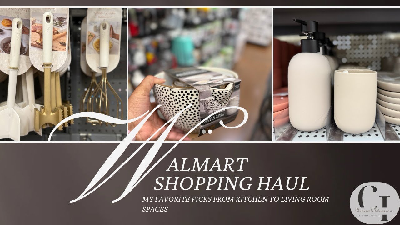 Affordable Walmart Kitchen Finds + Spring Home Decor