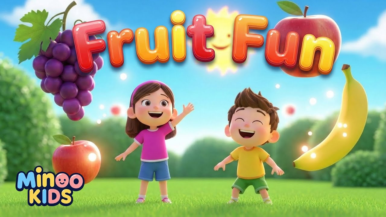 Fruits Song for Kids | Learn Fruits | Fun Nursery Rhymes - YouTube