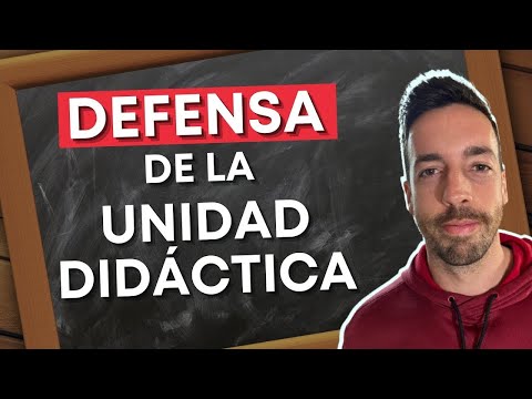 ¿Cómo HACER UNIDADES DIDÁCTICAS? 👩🏫 claves en la defensa hqdefault