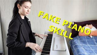 How to fake piano skills