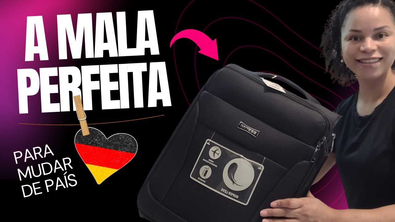 A Mala Perfeita: Sua Aliada na Mudança Internacional!