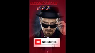 Walter White Congratulates Me On 500 Subs