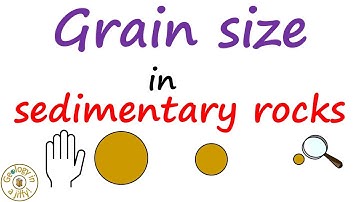Grain size - Geology in a Jiffy!