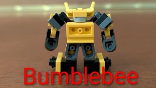 Lego Transformers Mini Movie Bumblebee How To Build