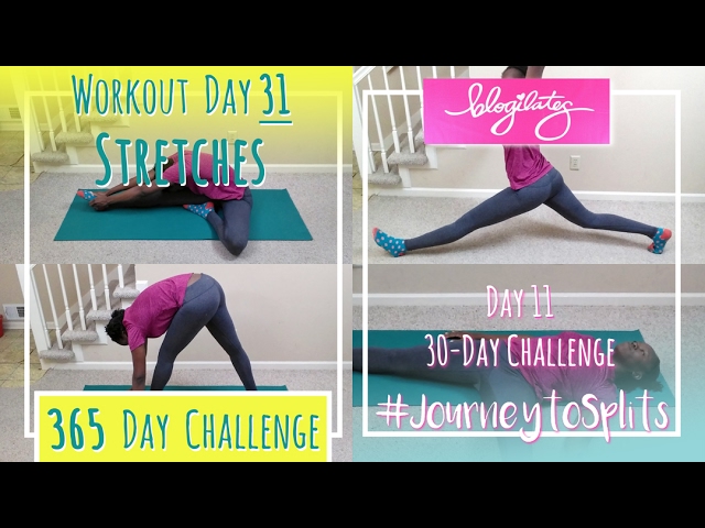 30 Days & 30 Stretches to Splits! #JourneytoSplits - Blogilates