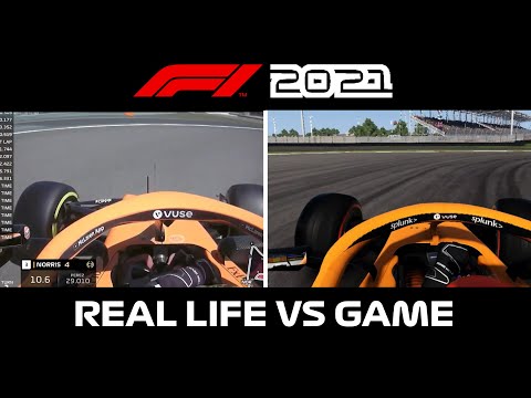 Lucas Designs on X: Comparison between my mod, F1 game and real life🥸   / X