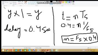 Echo demonstration on Matlab
