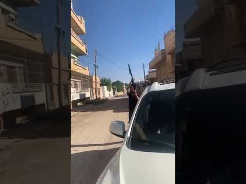 اكبر اطلاق نار في عرس سوري للجيش الحر وقائد كتيبة في سوريا زفة العريس 