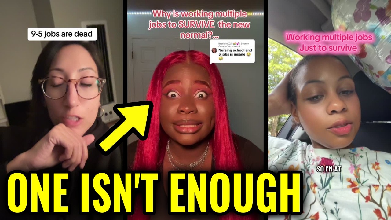 Новая реальность Америки: несколько работ, чтобы просто остаться на плаву.