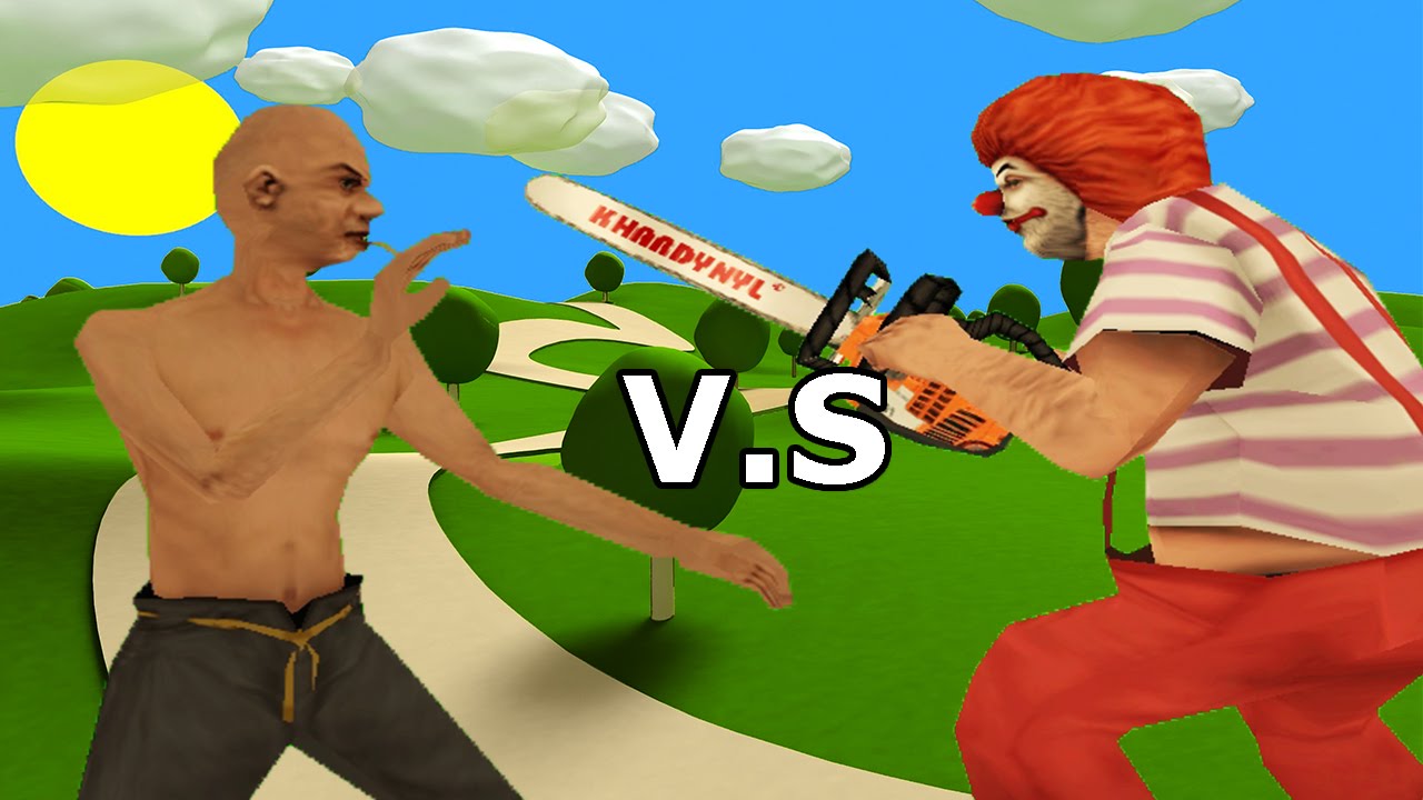 GTA San Andreas El Tío Gilipollas vs Los Payasos - Loquendo